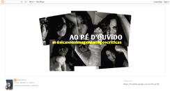 Desktop Screenshot of aopedouvido.blogspot.com