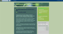 Desktop Screenshot of concienciacannabisargentina.blogspot.com