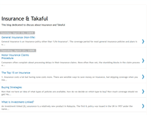 Tablet Screenshot of prodi-insurancetakaful.blogspot.com