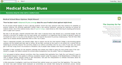 Desktop Screenshot of medicalschoolblues.blogspot.com