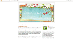 Desktop Screenshot of chelsea-kay.blogspot.com