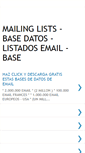 Mobile Screenshot of mailingdatabase.blogspot.com