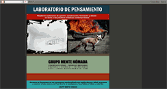 Desktop Screenshot of laboratoriodepensamiento.blogspot.com