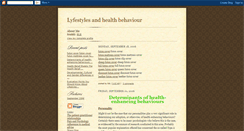 Desktop Screenshot of life-and-health.blogspot.com