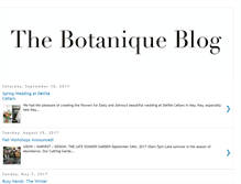 Tablet Screenshot of botaniqueflowers.blogspot.com