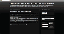 Desktop Screenshot of conironia.blogspot.com