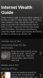 Mobile Screenshot of internetwealthguide.blogspot.com