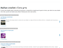 Tablet Screenshot of maihancrochet.blogspot.com