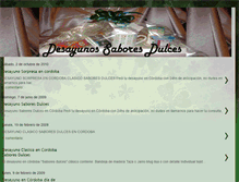 Tablet Screenshot of desayunosencordoba.blogspot.com