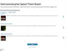 Tablet Screenshot of kamvonenterprisespeedticketbuster.blogspot.com