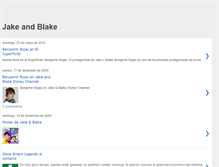 Tablet Screenshot of jakeandblake.blogspot.com