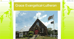 Desktop Screenshot of graceevlutheran.blogspot.com