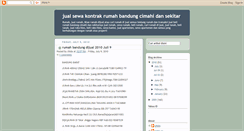 Desktop Screenshot of jualrumahbandung.blogspot.com