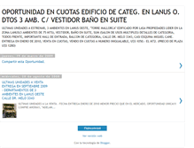 Tablet Screenshot of departamentosenlanus.blogspot.com