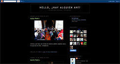 Desktop Screenshot of hellohayalguienahi.blogspot.com