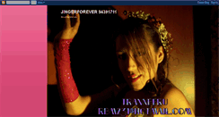 Desktop Screenshot of jingerforever.blogspot.com