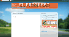 Desktop Screenshot of elprogresoweb.blogspot.com