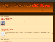 Tablet Screenshot of coffeecookiesandchilipeppers.blogspot.com