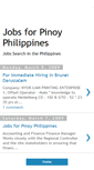 Mobile Screenshot of jobsforpinoyphilippines.blogspot.com