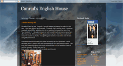 Desktop Screenshot of conradsenglishhouse.blogspot.com