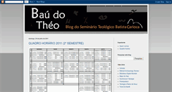 Desktop Screenshot of baudotheo.blogspot.com