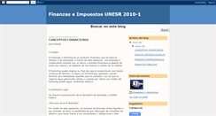 Desktop Screenshot of finanzaseimpuestos2010.blogspot.com