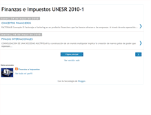 Tablet Screenshot of finanzaseimpuestos2010.blogspot.com