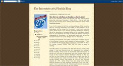 Desktop Screenshot of interstate275florida.blogspot.com