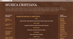 Desktop Screenshot of musicacristianak.blogspot.com