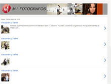 Tablet Screenshot of mifotografos.blogspot.com