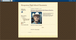 Desktop Screenshot of hoopestonhighschoolclassmates.blogspot.com