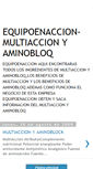 Mobile Screenshot of multiaccionyaminoblock.blogspot.com