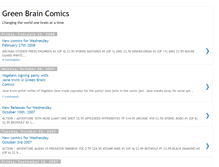 Tablet Screenshot of greenbraincomics.blogspot.com