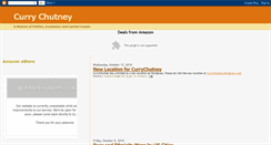 Desktop Screenshot of currychutney.blogspot.com