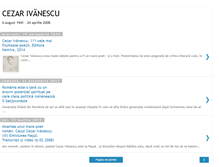 Tablet Screenshot of cezar-ivanescu.blogspot.com