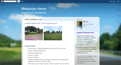 Desktop Screenshot of malaysianhaven.blogspot.com