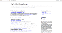 Desktop Screenshot of capnsaltyslongvoyage.blogspot.com