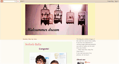 Desktop Screenshot of midsummer-dream.blogspot.com