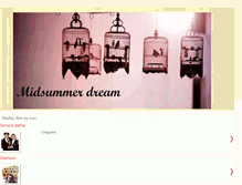 Tablet Screenshot of midsummer-dream.blogspot.com