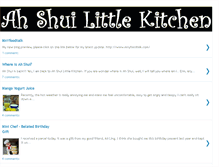 Tablet Screenshot of ahshui-little-kitchen.blogspot.com