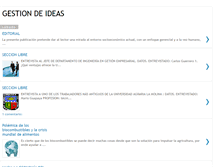 Tablet Screenshot of blogdeideas-gestion.blogspot.com