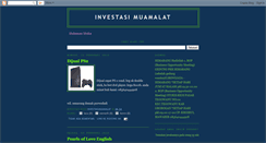 Desktop Screenshot of investasimuamalat.blogspot.com