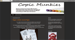 Desktop Screenshot of copicmunkie.blogspot.com