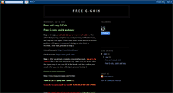 Desktop Screenshot of freegcoinawesome.blogspot.com