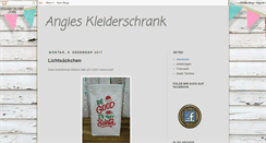 Desktop Screenshot of angies-kleiderschrank.blogspot.com
