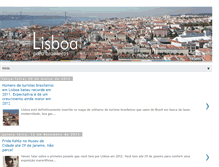 Tablet Screenshot of lisboaparabrasileiros.blogspot.com