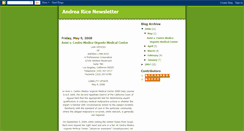 Desktop Screenshot of andrearice.blogspot.com