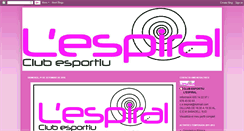 Desktop Screenshot of clubesportiulespiral.blogspot.com