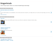 Tablet Screenshot of blogpelotudo.blogspot.com