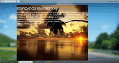 Desktop Screenshot of edificandoencristo.blogspot.com